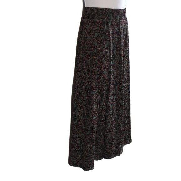 LuLaRoe Madison Skirt with Pockets with Teal Birds XS NEW - Picture 2 of 6